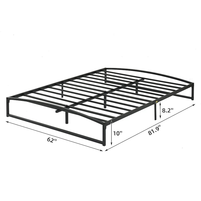 10 Inch Metal Platform Low Profile Bed Frame