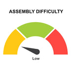 38 Inch Coffee Table, Oblong Mango Wood Top with a Modern Ball Leg