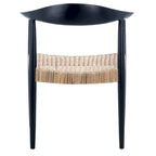 Rattan Peel Accent Chair, 24.8 x 18.9 x 30.7 Inches