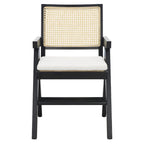 Couture Maiju Rattan Arm Chair - 21 In. W x 23 In. D x 34 In. H - 21Wx23Dx34H