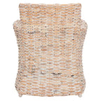 Wicker Washed Out Grey Armchair - 28 W X 24 D X 33 H - 28Wx24Dx33H