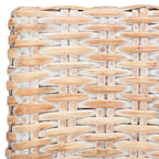 Wicker Washed Out Grey Armchair - 28 W X 24 D X 33 H - 28Wx24Dx33H