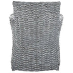 Wicker Washed Out Grey Armchair - 28 W X 24 D X 33 H - 28Wx24Dx33H