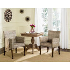Natural Dining Chair Set of 2, 23 x 24.4 x 34 Inches
