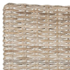 Natural Dining Chair Set of 2, 23 x 24.4 x 34 Inches