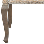 Natural Dining Chair Set of 2, 23 x 24.4 x 34 Inches