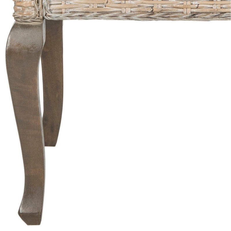 Natural Dining Chair Set of 2, 23 x 24.4 x 34 Inches