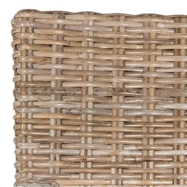 Natural Dining Chair Set of 2, 23 x 24.4 x 34 Inches