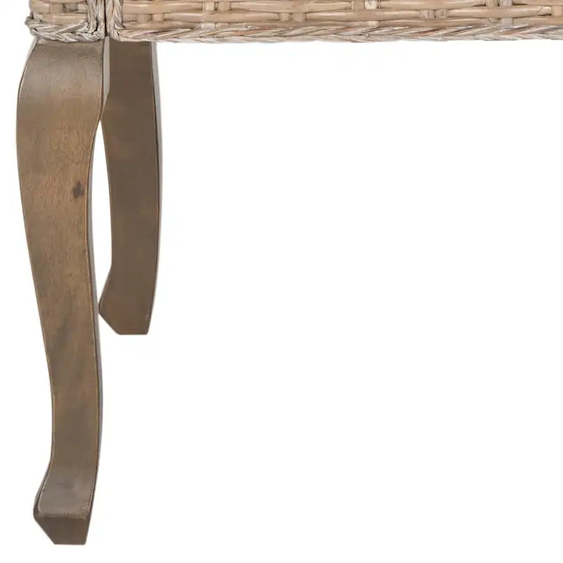 Natural Dining Chair Set of 2, 23 x 24.4 x 34 Inches