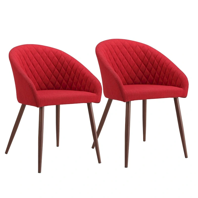 2-piece Upholstered Dining Chairs Set