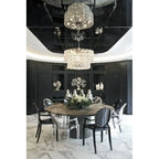 Set of 2 Stacking Lucite Chairs Transparent for Kitchen Patio Outdoor Dining Room Living Bedroom Party with Oval Back Office