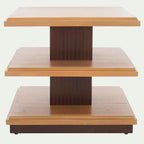 Ava 2-Shelf Accent Table - 24 L x 24 D x 21 H - 24Wx24Dx21H