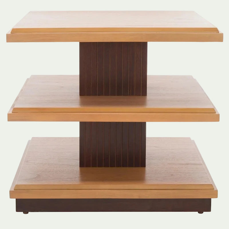 Ava 2-Shelf Accent Table - 24 L x 24 D x 21 H - 24Wx24Dx21H