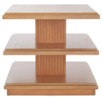 Ava 2-Shelf Accent Table - 24 L x 24 D x 21 H - 24Wx24Dx21H