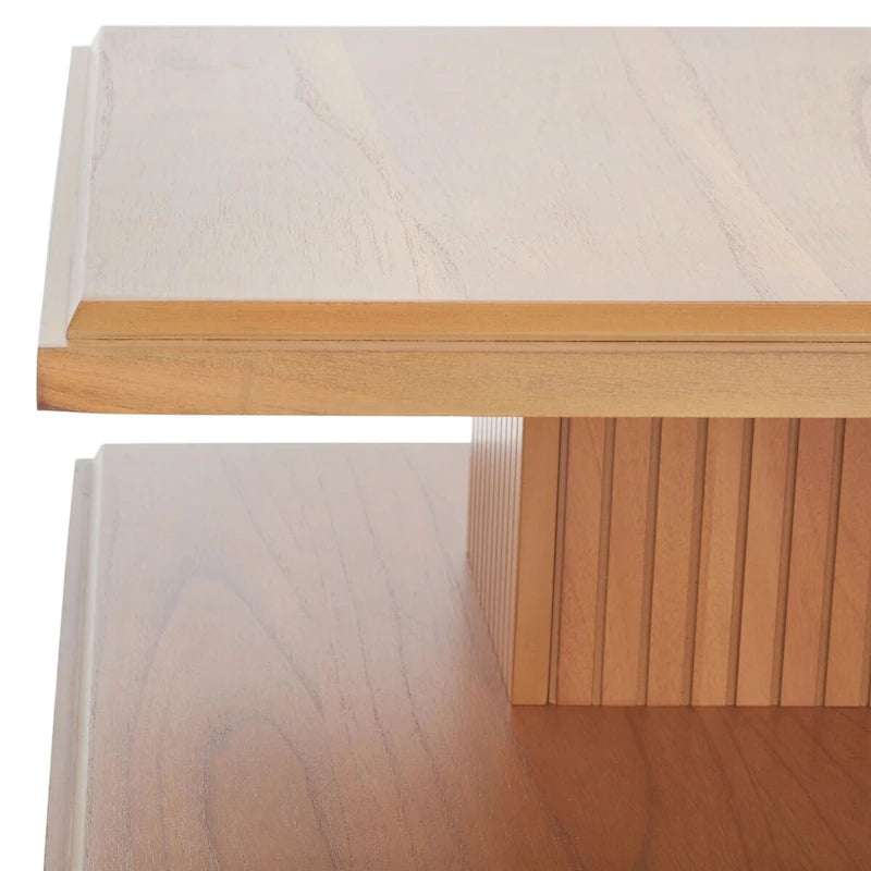 Ava 2-Shelf Accent Table - 24 L x 24 D x 21 H - 24Wx24Dx21H