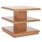 Ava 2-Shelf Accent Table - 24 L x 24 D x 21 H - 24Wx24Dx21H