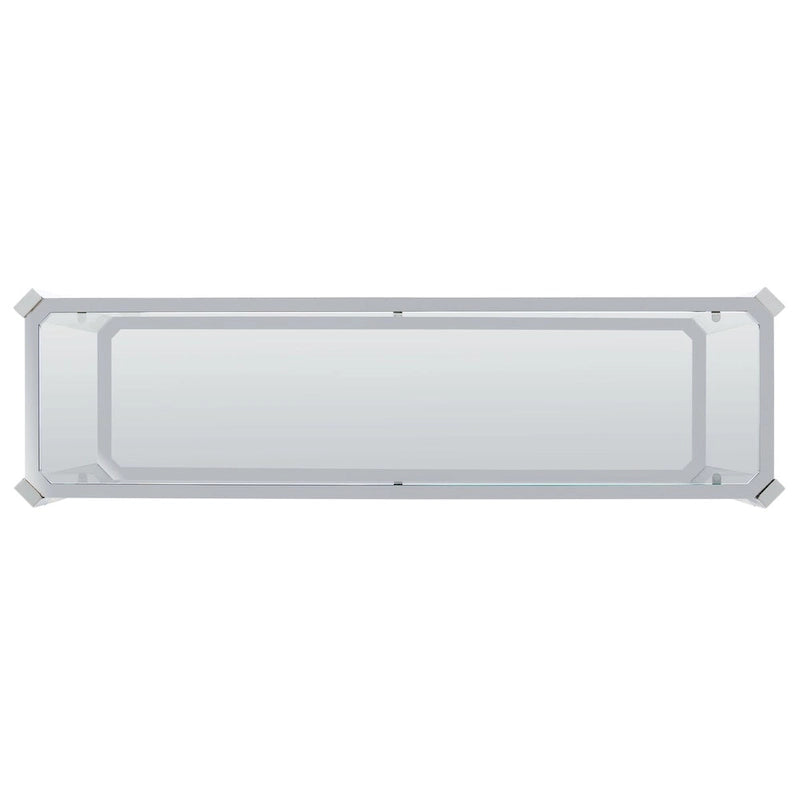 Acrylic Console Table, 52 x 15 x 29 Inches