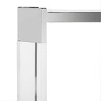 Acrylic Console Table, 52 x 15 x 29 Inches