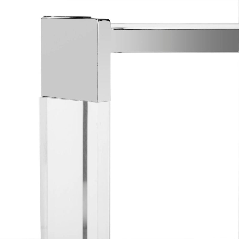 Acrylic Console Table, 52 x 15 x 29 Inches