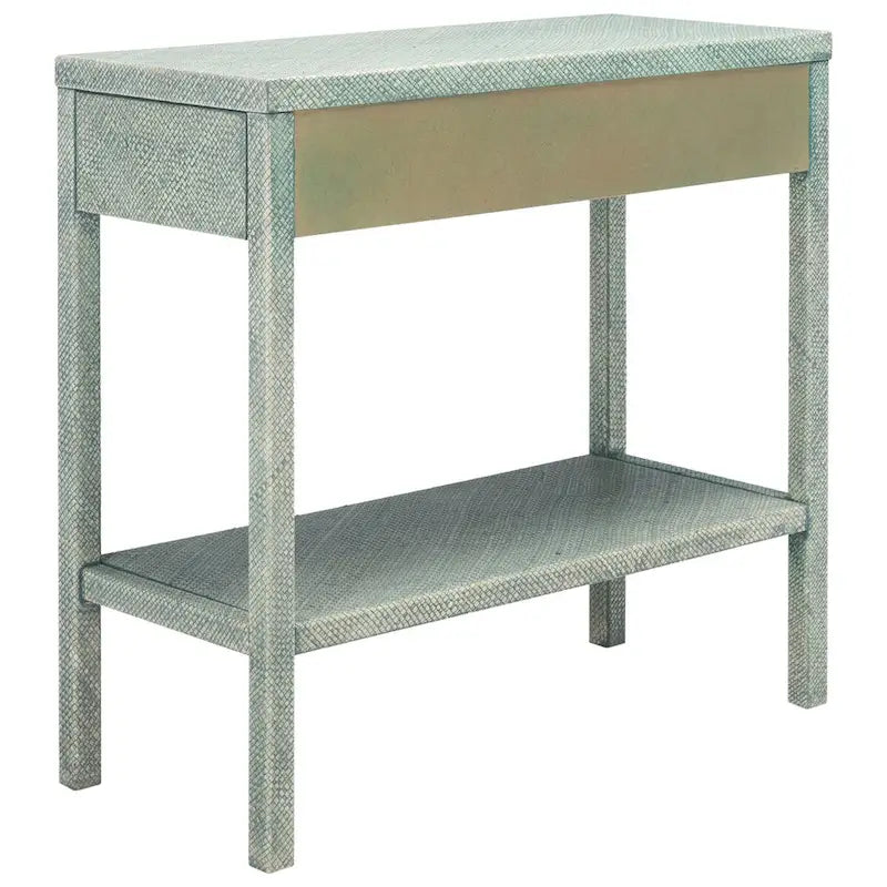 2-Drawer 1-Shelf Console Table, 31 x 14 x 30 Inches