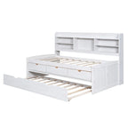 Twin Size Wooden Captain Bed
