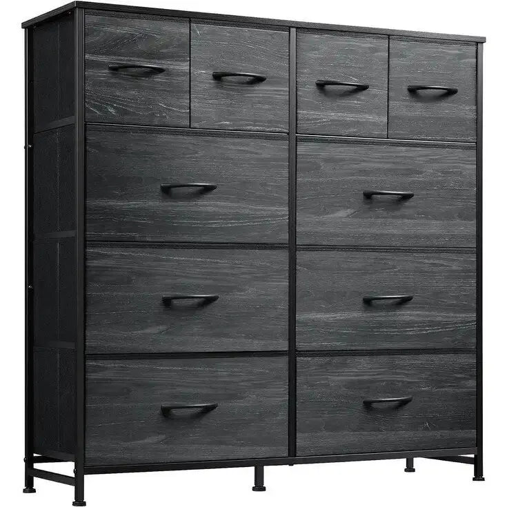 Fabric Dresser for Bedroom, 11.7 x 39.4 x 39.4 Inches