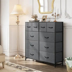 Fabric Dresser for Bedroom, 11.7 x 39.4 x 39.4 Inches