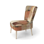Upholstered Abstract Accent Chair and Modern and Contemporary Armchair