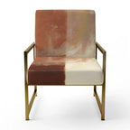 Upholstered Abstract Accent Chair and Modern and Contemporary Armchair