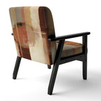 Upholstered Abstract Accent Chair and Modern and Contemporary Armchair