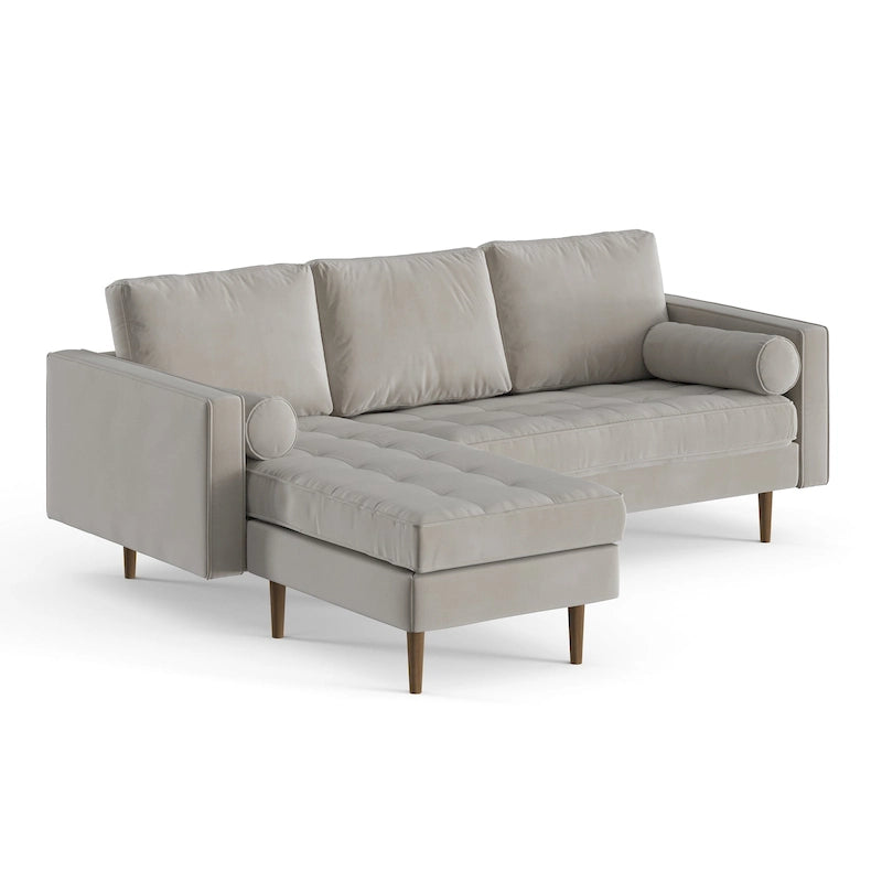 Velvet Reversible Sectional