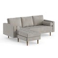 Velvet Reversible Sectional