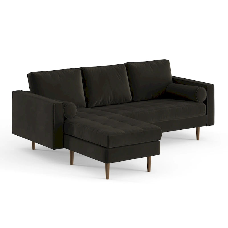 Velvet Reversible Sectional