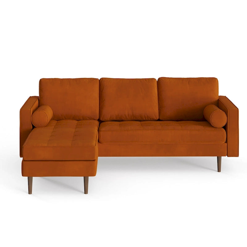 Velvet Reversible Sectional