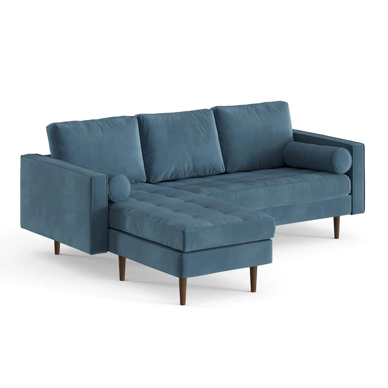 Velvet Reversible Sectional