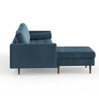 Velvet Reversible Sectional