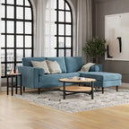 Velvet Reversible Sectional