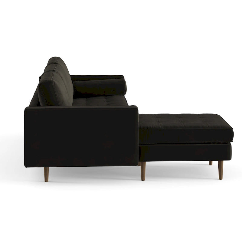 Velvet Reversible Sectional