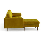 Velvet Reversible Sectional