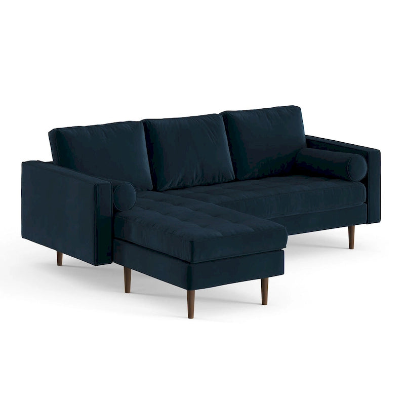 Velvet Reversible Sectional