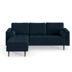 Velvet Reversible Sectional