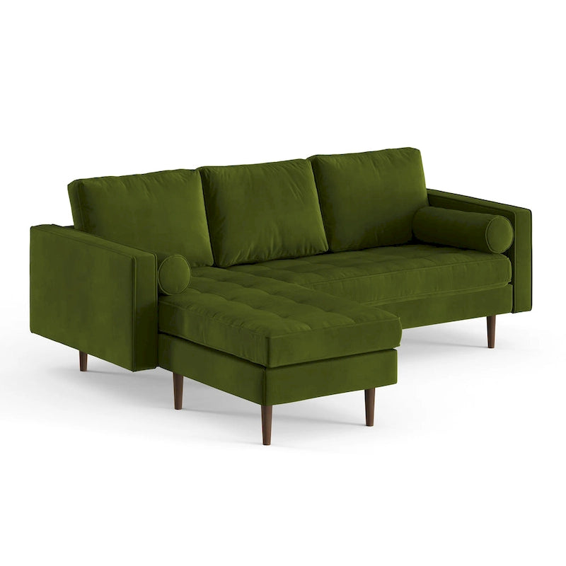 Velvet Reversible Sectional