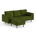 Velvet Reversible Sectional