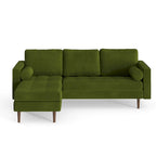 Velvet Reversible Sectional