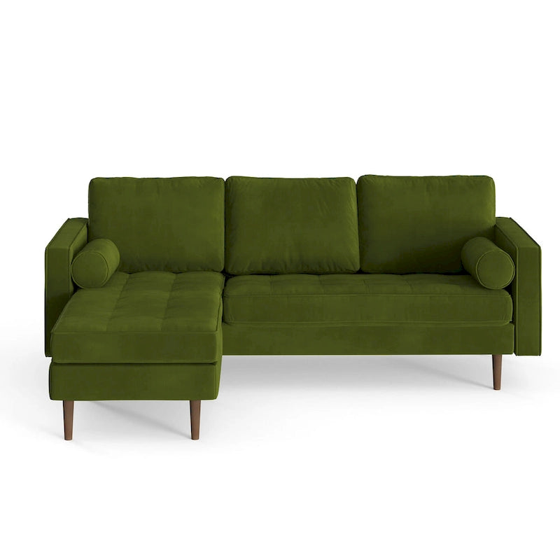 Velvet Reversible Sectional