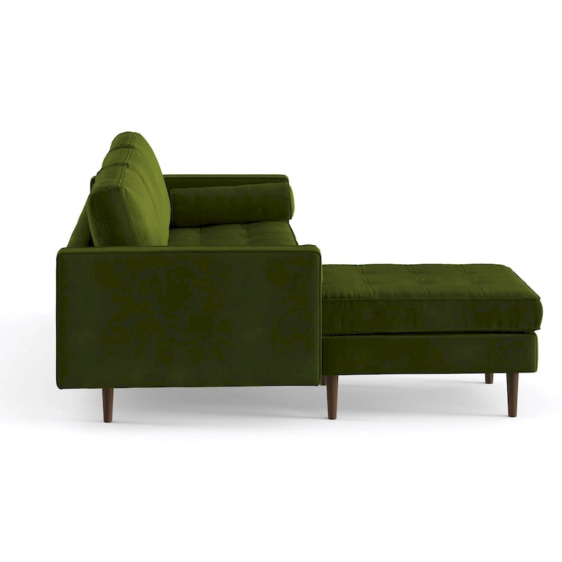 Velvet Reversible Sectional
