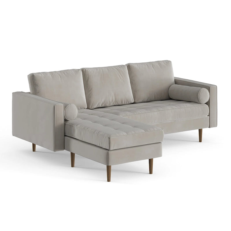 Velvet Reversible Sectional