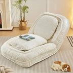 Lazy Sofa Couch,5 Adjustable Position,Sit,Sleep,Fold,Suit to Put in Bedroom, Living Room