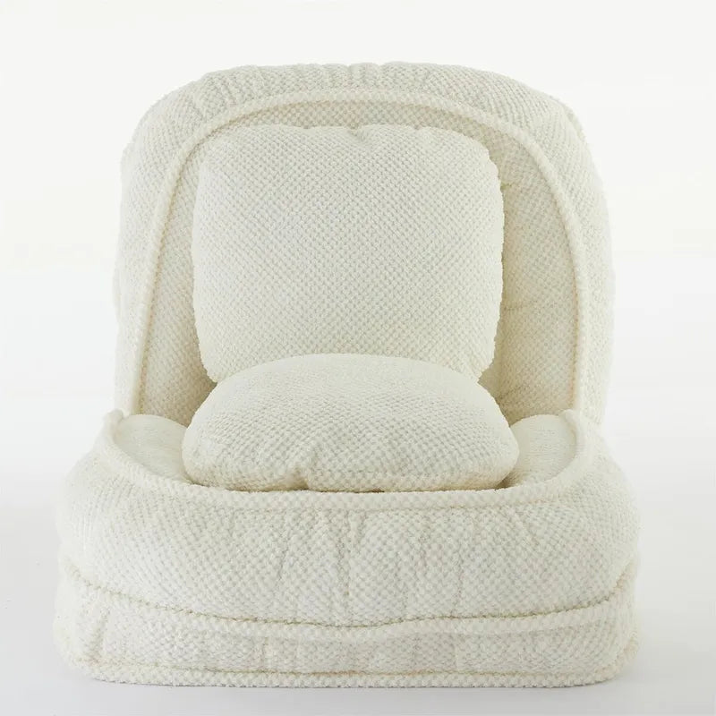 Lazy Sofa Couch,5 Adjustable Position,Sit,Sleep,Fold,Suit to Put in Bedroom, Living Room