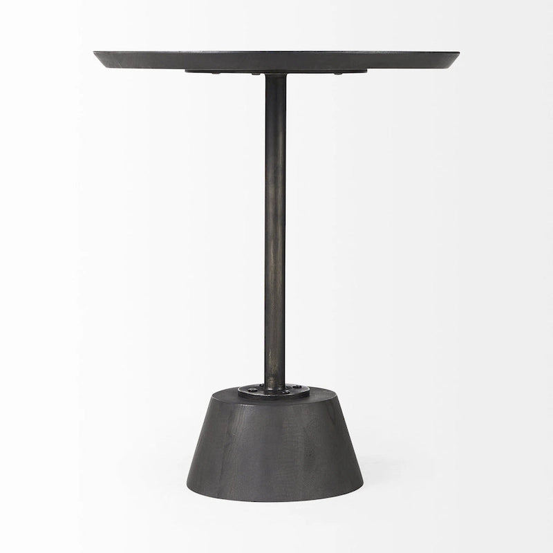 Pedestal Table with Detailing - 24 H x 20 W x 20 D